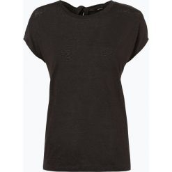 T-shirty damskie: Opus – Damski T-shirt z lnu – Sukama, zielony