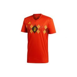 Koszulka do piłki nożnej Belgia 2018. Czerwone t-shirty męskie marki Adidas, xl, z materiału. Za 379,99 zł.