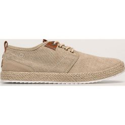 Big Star - Espadryle. Brązowe espadryle męskie BIG STAR, bez wzorów, ze skóry ekologicznej. Za 119,90 zł.