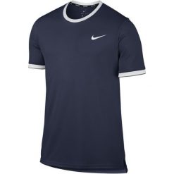 Nike Męska Koszulka Sportowa M Nkct Dry Top Team Midnight Navy White Xl. Niebieskie koszulki sportowe męskie marki Nike, xl, z poliesteru, tenisowe. Za 179,00 zł.