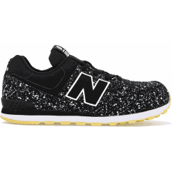 New Balance GC574KB. Czarne buciki niemowlęce marki New Balance, z materiału. W wyprzedaży za 179,99 zł.