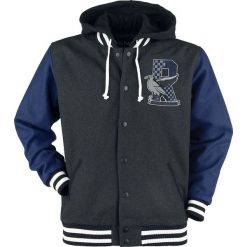 Kurtki męskie bomber: Harry Potter Ravenclaw Kurtka ciemnoszary melanż/niebieski melanż