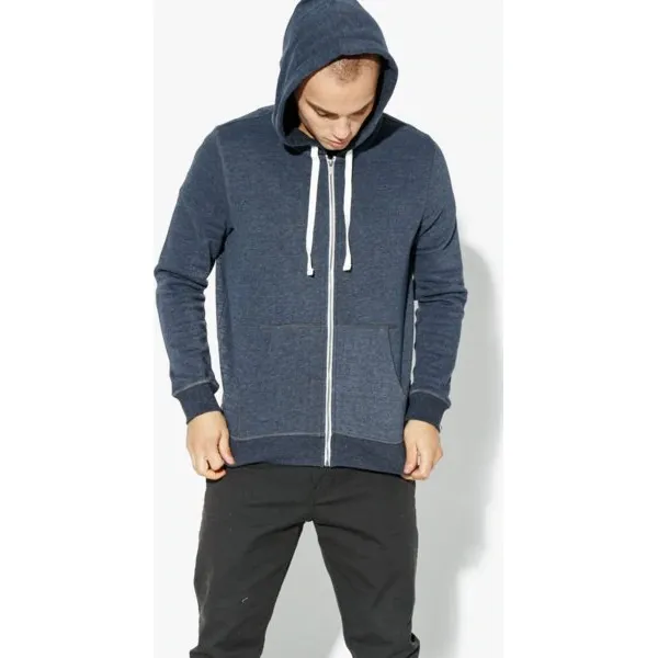 Confront Bluza King , granatowy, rozmiar L. Niebieskie bluzy męskie Confront, m, bez wzorów, z bawełny, klasyczne, z kapturem, bez rękawów, z kapturem. W wyprzedaży za 69,99 zł.