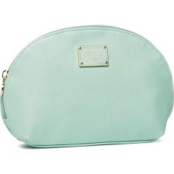 Kosmetyczka GUESS - Bahia Accesories PWBAHI P0270 MNT. Zielone kosmetyczki męskie Guess, z aplikacjami, ze skóry ekologicznej. Za 139,00 zł.