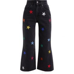 Boyfriendy damskie: The Ragged Priest GALAXY Jeansy Dzwony charcoal
