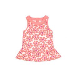 Sukienki niemowlęce: anna & tom Girls Sukienka Flamingo flower print