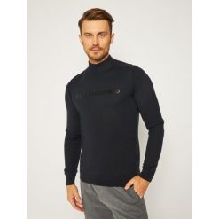 Sweter KARL LAGERFELD Turtleneck 655012 502399. Niebieskie swetry męskie KARL LAGERFELD, m, bez wzorów, klasyczne, z klasycznym kołnierzykiem, bez kaptura. Za 979,00 zł.