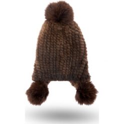 CZAPKA BABA Weekend Max Mara. Pomarańczowe czapki damskie Weekend Max Mara, bez wzorów. Za 629,40 zł.