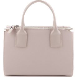 Torebka damska. Brązowe kuferki damskie Wittchen, w paski, ze skóry, eleganckie, na ramię, bez dodatków. W wyprzedaży za 399,90 zł.
