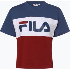 FILA - T-shirt damski – Allison, pomarańczowy. Pomarańczowe t-shirty damskie Fila, m, bez wzorów, retro, bez kołnierzyka. Za 119,95 zł.
