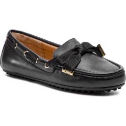 Mokasyny LAUREN RALPH LAUREN - Becka 802729650001 Black. Czarne mokasyny damskie marki Lauren Ralph Lauren, z materiału, na płaskiej podeszwie. Za 519,00 zł.