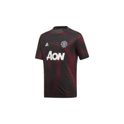 T-shirty z krótkim rękawem Dziecko adidas Podstawowa koszulka przedmeczowa Manchester United. Czarne t-shirty chłopięce Adidas, bez wzorów, z krótkim rękawem. Za 199,00 zł.