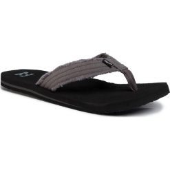 Japonki BILLABONG - Operator S5FF15 BIP0 Black 19. Szare klapki męskie Billabong, bez wzorów, z tworzywa sztucznego. Za 129,00 zł.