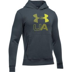 Bejsbolówki męskie: Under Armour Bluza męska Threadborne Graphic Hoodie szara r. XXL (1299143-008)