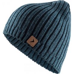 Czapka męska CAM604 - ciemny granat melanż - Outhorn. Szare czapki męskie Outhorn, na zimę, bez wzorów. W wyprzedaży za 14,99 zł.
