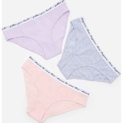 Bawełniane majtki 3 pack - Wielobarwny. Majtki damskie House, s, z bawełny. Za 39,99 zł.