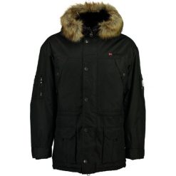 Geographical Norway kurtka męska Abiosaure L czarna. Czarne płaszcze męskie Geographical Norway, m, bez wzorów, bez kaptura. Za 449,00 zł.