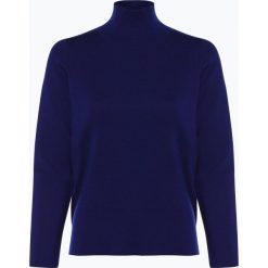 März - Damski sweter z wełny merino, niebieski. Niebieskie swetry klasyczne damskie marki März, m, z wełny. Za 499,95 zł.