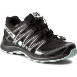 Buty SALOMON - Xa Lite Gtx GORE-TEX 393326 20 V0 Black/Magnet/Fair Aqua. Czarne buty sportowe damskie Salomon, bez wzorów, ze skóry ekologicznej, sportowe, do biegania, gore-tex. W wyprzedaży za 399,00 zł.