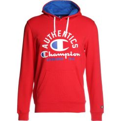 Bluzy męskie: Champion HOODED Bluza z kapturem red
