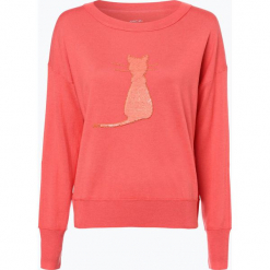 Marc Cain Collections - Sweter damski z dodatkiem jedwabiu i kaszmiru, czerwony. Czerwone bez kategorii marki Marc Cain Collections, z wełny. Za 399,95 zł.