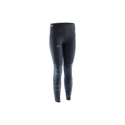 Legginsy do biegania długie damskie. Czarne legginsy damskie do biegania marki KALENJI, s, z elastanu. W wyprzedaży za 79,99 zł.