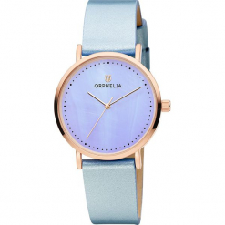 Zegarek kwarcowy w kolorze błękitno-różowozłotym. Niebieskie, analogowe zegarki damskie Esprit Watches, metalowe. W wyprzedaży za 136,95 zł.