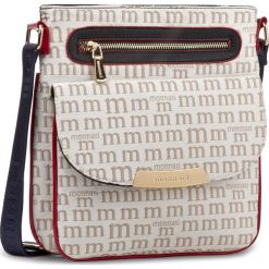 Torebka MONNARI - BAG3220-013 Navy. Białe listonoszki damskie marki Monnari, z materiału. W wyprzedaży za 129,00 zł.