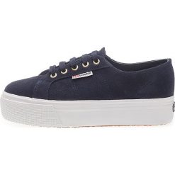 Skórzane sneakersy "Suew" w kolorze granatowym. Niebieskie sneakersy damskie Superga, ze skóry. W wyprzedaży za 171,95 zł.