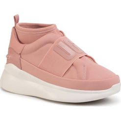 Sneakersy UGG - W Neutra Sneaker 1095097 Lss. Różowe półbuty damskie Ugg, bez wzorów, ze skóry, bez obcasa, na płaskiej podeszwie, bez zapięcia. W wyprzedaży za 419,00 zł.