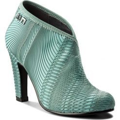 Botki UNITED NUDE - Fold Hi 1002644098 Mint. Zielone botki damskie na obcasie marki United Nude, z materiału. W wyprzedaży za 449,00 zł.