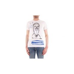 T-shirty z krótkim rękawem Patrizia Pepe 5M1222/A4Y1. Białe t-shirty męskie Patrizia Pepe, s, bez wzorów, bez kołnierzyka, krótkie. Za 356,10 zł.