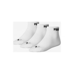 Puma 3-pack Skarpetki Biały. Białe skarpetki damskie Puma, bez wzorów, z elastanu. Za 33,95 zł.