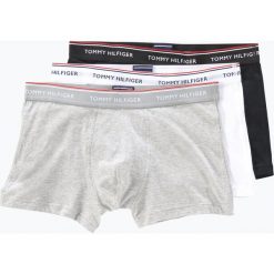 Bokserki męskie: Tommy Hilfiger – Obcisłe bokserki męskie – bawełna ze stretchem pakowane po 3 szt., biały