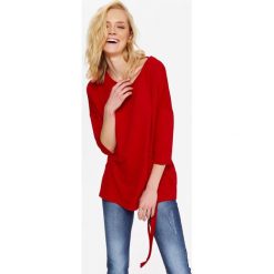 Bluzy damskie: BLUZA NIEROZPINANA DAMSKA GŁADKA