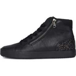 Geox botki damskie Blomiee D946HB 0PVEW 36.0 czarne. Czarne botki damskie Geox, ze skóry, eleganckie, bez obcasa, na sznurówki. Za 389,00 zł.