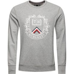 Bluza TOMMY HILFIGER Crest MW0MW10761. Szare bluzy męskie TOMMY HILFIGER, xl, bez wzorów, z bawełny, bez kołnierzyka, bez rękawów, bez kaptura. W wyprzedaży za 309,00 zł.