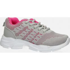 Szare buty sportowe sznurowane casu 20p10/g/2. Szare buty dziewczęce sportowe Casu, bez wzorów, na sznurówki. Za 39,99 zł.