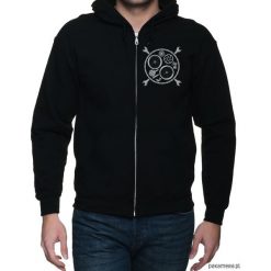 Bluza męska z kapturem rozsuwana BikeTool czarna. Czarne bluzy męskie Pakamera, m, z nadrukiem, z kapturem, bez rękawów, z kapturem. Za 199,00 zł.