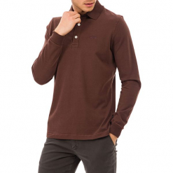 Koszulka polo w kolorze brązowym. Brązowe koszulki polo GALVANNI, m. W wyprzedaży za 164,95 zł.