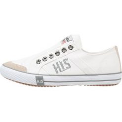 Trampki damskie slip on: H.I.S Tenisówki i Trampki weiß