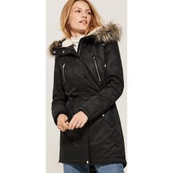 Parka - Czarny. Czarne parki damskie marki House, l. Za 259,99 zł.