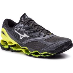 Buty MIZUNO - Wave Prophecy 8 J1GC190005 Czarny. Czarne buty sportowe męskie Mizuno, z tworzywa sztucznego, bez zapięcia, do biegania, mizuno wave. Za 949,99 zł.