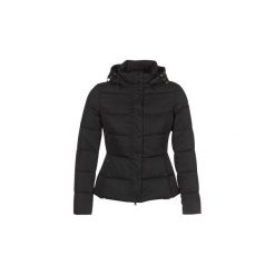 Kurtki pikowane Emporio Armani UWAR. Czarne kurtki damskie marki Emporio Armani, bez wzorów, bez kaptura. Za 1415,20 zł.