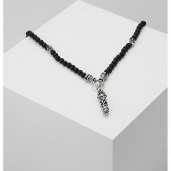 Royal Ego Naszyjnik silvercoloured/black. Szare naszyjniki męskie marki Royal - Ego. Za 379,00 zł.
