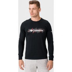 Columbia Lodge™ LS Graphic Koszulka Czarny. Czarne podkoszulki męskie Columbia, m, z nadrukiem, z bawełny, z długim rękawem. Za 154,95 zł.