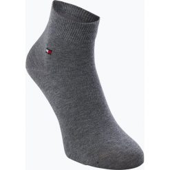 Tommy Hilfiger - Skarpety męskie pakowane po 2 szt., szary. Szare skarpetki męskie TOMMY HILFIGER, bez wzorów, z bawełny. Za 49,95 zł.