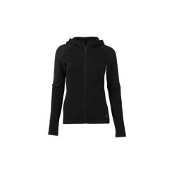 Bluzy Reebok Sport Bluza z kapturem Quik Cotton Full-Zip. Czarne bluzy sportowe damskie marki Reebok Sport, xs, z kapturem. Za 299,00 zł.