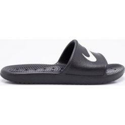 Nike - Klapki. Czarne kapcie męskie marki Nike, z gumy. W wyprzedaży za 79,90 zł.