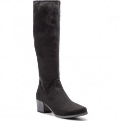 Kozaki CAPRICE - 9-25506-21 Black Stretch 044. Czarne bez kategorii marki Caprice, z materiału, na obcasie. Za 249,90 zł.